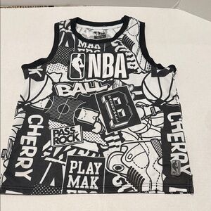 NBA Kids Graphic Tank Top - Black and White